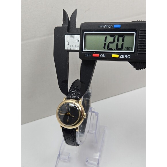 Vintage 1974 Bulova Accutron Womens Diamond Dial 10K RGP Tuning Fork Watch -Read main image 4
